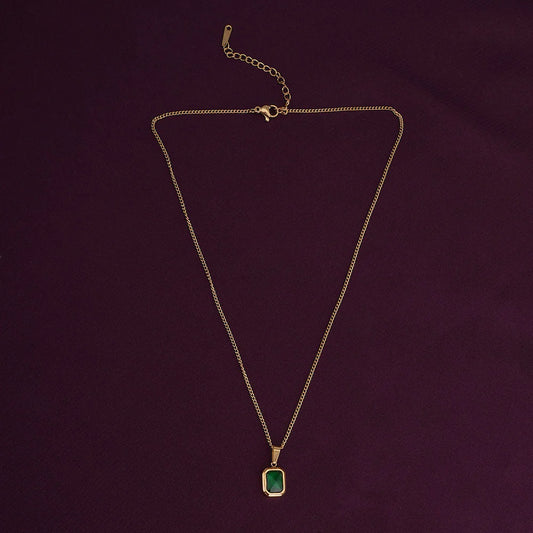 Classic Emerald Necklace