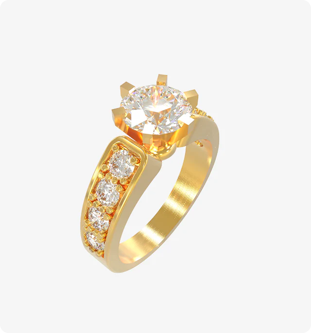 Royal Pearl Crown Ring