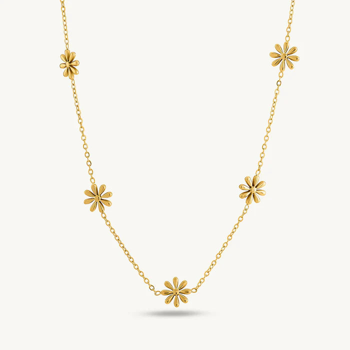 Daisy Flower Necklace