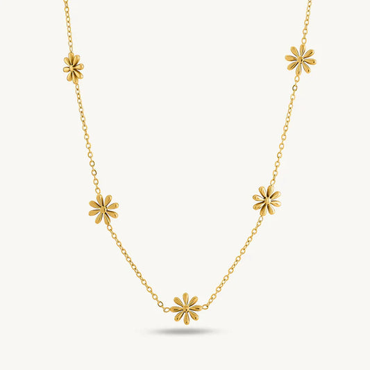 Daisy Flower Necklace