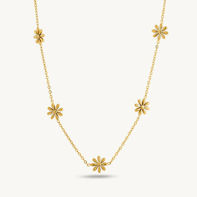 Daisy Flower Necklace