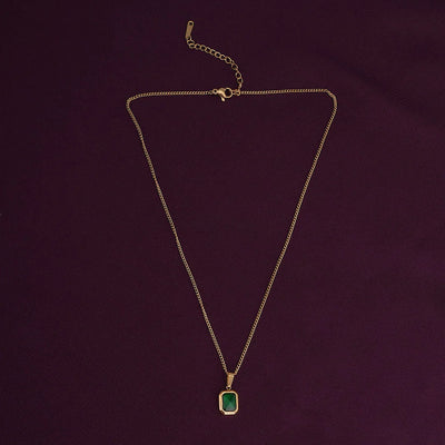 Classic Emerald Necklace