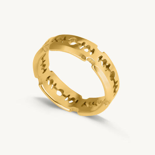 Gold Blade Ring