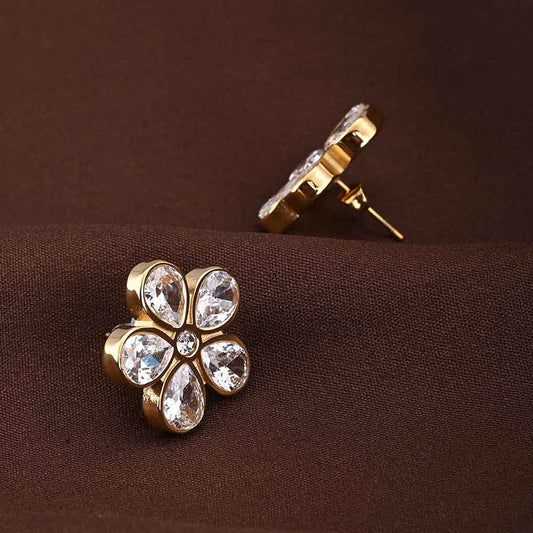 Blooming Diamonds Stud Earring