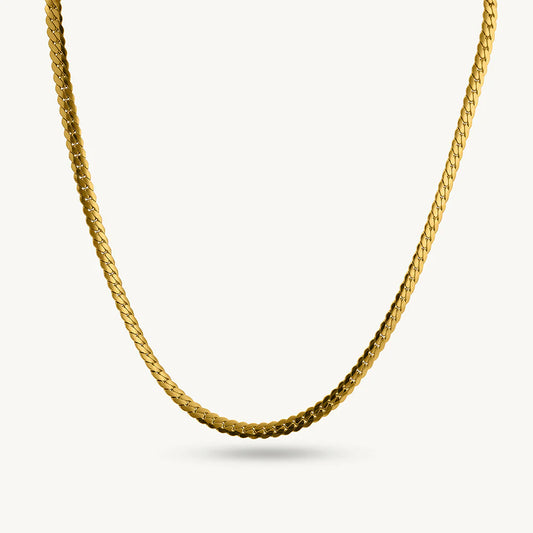 Thick Spiral Gold Chain for Men