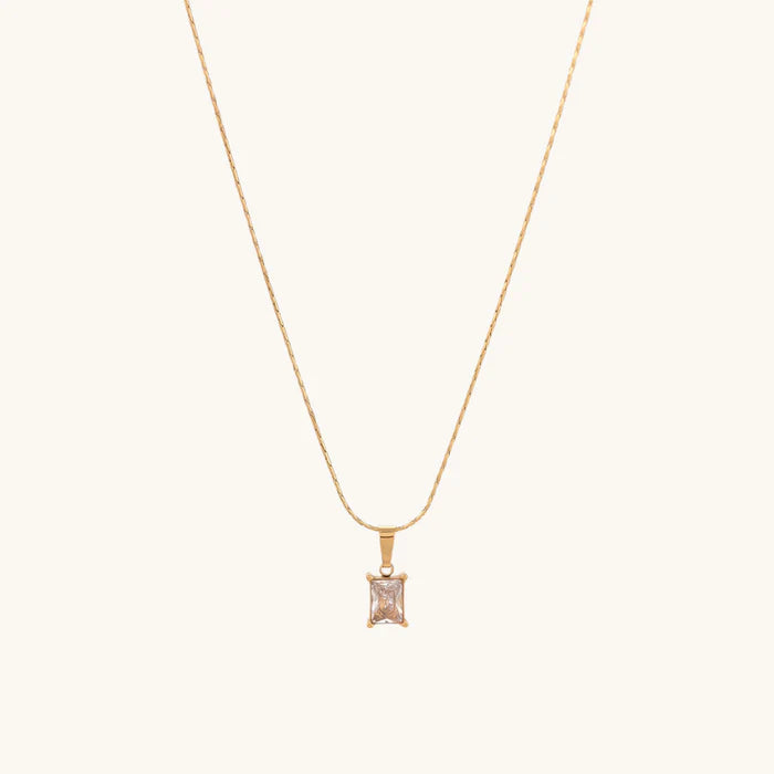 Delicate Moonstone Necklace