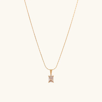 Delicate Moonstone Necklace